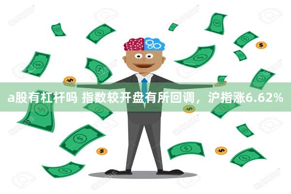 a股有杠杆吗 指数较开盘有所回调，沪指涨6.62%